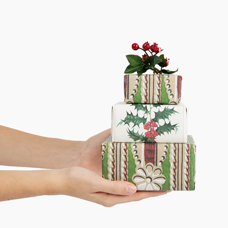christmas gift wrapping paper, gift packaging ideas for holidays